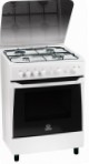 Indesit KN 6G21 S(W) Кухонная плита, тип духового шкафа: газовая, тип варочной панели: газовая