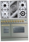ILVE PDN-90V-MP Stainless-Steel Virtuves Plīts, Cepeškrāsns tips: elektrības, no plīts tips: kombinēt