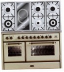 ILVE MS-120VD-MP Antique white موقد المطبخ, نوع الفرن: كهربائي, نوع الموقد: مجموع