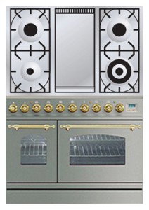 مميزات موقد المطبخ ILVE PDN-90F-MP Stainless-Steel صورة فوتوغرافية