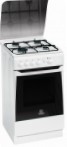 Indesit KN 1G2 S(W) Kitchen Stove, type of oven: gas, type of hob: gas