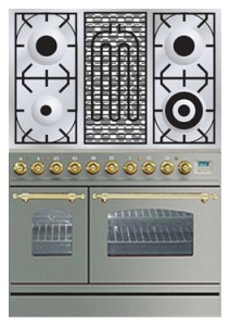 Characteristics Kitchen Stove ILVE PDN-90B-MP Stainless-Steel Photo