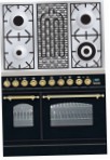 ILVE PDN-90B-MP Matt Kitchen Stove, type of oven: electric, type of hob: combined