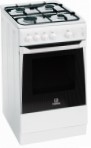 Indesit KNJ 3G2 S(W) Kitchen Stove, type of oven: gas, type of hob: gas