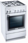 Electrolux EKK 510501 W Fornuis, type oven: elektrisch, type kookplaat: gas