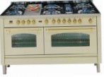 ILVE PN-150F-VG Antique white Kitchen Stove, type of oven: gas, type of hob: gas