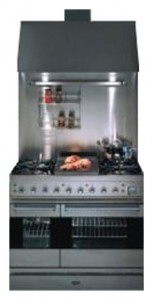 Characteristics Kitchen Stove ILVE PD-90RL-MP Stainless-Steel Photo