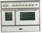 ILVE MD-100S-MP Antique white Fornuis, type oven: elektrisch, type kookplaat: gas