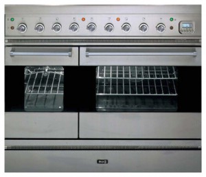 Characteristics Kitchen Stove ILVE PD-90V-MP Stainless-Steel Photo