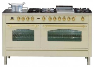 características Estufa de la cocina ILVE PN-150FS-VG Red Foto