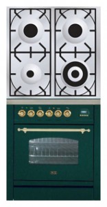 Характеристики Кухонна плита ILVE PN-70-VG Green фото