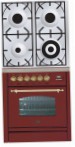 ILVE PN-70-VG Red Кухонна плита, тип духової шафи: газова, тип вручений панелі: газова