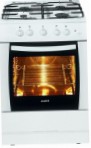 Hansa FCMW61001010 Virtuves Plīts, Cepeškrāsns tips: elektrības, no plīts tips: gāze