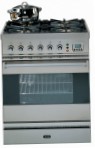 ILVE P-60-MP Stainless-Steel Kompor dapur, jenis oven: listrik, jenis hob: gas