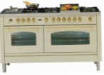ILVE PN-150FR-VG Antique white Kompor dapur, jenis oven: gas, jenis hob: gabungan