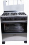 RICCI SAMOA 6013 INOX Σόμπα κουζίνα, τύπος φούρνου: αέριο, είδος των εστιών: αέριο