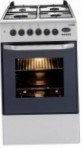 BEKO CM 51221 SX Stufa di Cucina, tipo di forno: elettrico, tipo di piano cottura: gas