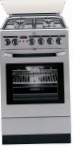 AEG 47005GR-MN štedilnik, Vrsta pečice: električni, Vrsta kuhališča: plin