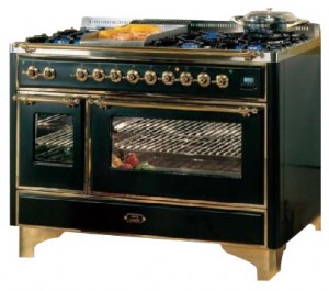 características Estufa de la cocina ILVE M-120V6-VG Green Foto