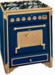Restart ELG070 Blue Fornuis, type oven: elektrisch, type kookplaat: gas