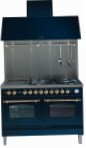 ILVE PDN-120V-VG Stainless-Steel Fornuis, type oven: gas, type kookplaat: gecombineerde