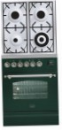 ILVE PN-60-VG Green Kitchen Stove, type of oven: gas, type of hob: gas