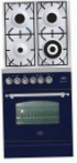 ILVE PN-60-VG Blue Kitchen Stove, type of oven: gas, type of hob: gas