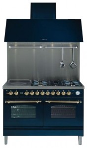 características Fogão de Cozinha ILVE PDN-120FR-MP Blue Foto