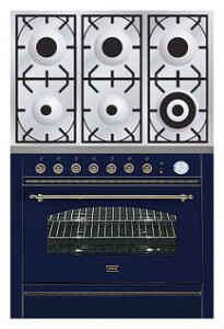 Характеристики Кухненската Печка ILVE P-906N-VG Blue снимка