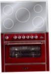 ILVE MI-90-MP Red Kitchen Stove, type of oven: electric, type of hob: electric