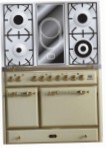 ILVE MCD-100VD-MP Antique white Kitchen Stove, type of oven: electric, type of hob: combined