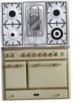 ILVE MCD-100RD-MP Antique white Dapur, jenis ketuhar: elektrik, jenis hob: gas