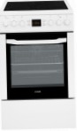 BEKO CSM 57301 GW Kitchen Stove, type of oven: electric, type of hob: electric