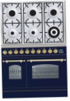ILVE PDN-906-VG Blue Kitchen Stove, type of oven: gas, type of hob: gas