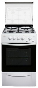 características Estufa de la cocina DARINA F GM442 018 W Foto