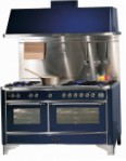 ILVE M-150S-VG Blue Kitchen Stove, type of oven: gas, type of hob: gas