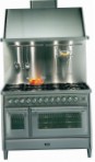 ILVE MT-1207-MP Stainless-Steel Kompor dapur, jenis oven: listrik, jenis hob: gas