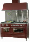 ILVE MT-150F-MP Red Mutfak ocağı, Fırının türü: elektrik, Ocağın türü: gaz
