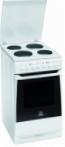 Indesit KN 3E11A (W) Estufa de la cocina, tipo de horno: eléctrico, tipo de encimera: eléctrico