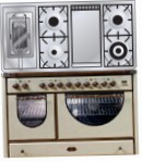 ILVE MCSA-120FRD-MP Antique white اجاق آشپزخانه, نوع فر: برقی, نوع اجاق گاز: گاز