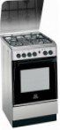 Indesit KN 3G210 (X) Кухненската Печка, тип на фурна: газ, вид котлони: газ
