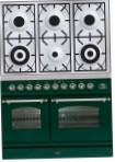 ILVE PDN-1006-MW Green Mutfak ocağı, Fırının türü: elektrik, Ocağın türü: gaz