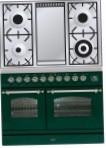 ILVE PDN-100F-MW Green اجاق آشپزخانه, نوع فر: برقی, نوع اجاق گاز: ترکیب شده