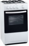 Zanussi ZCG 556 NW1 Soba bucătărie, tipul de cuptor: electric, Tip de plită: gaz