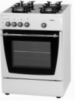 Erisson GG60/60Glass WH Kitchen Stove, type of oven: gas, type of hob: gas