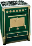 Restart ELG070 Green Dapur, jenis ketuhar: elektrik, jenis hob: gas