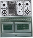 ILVE MTS-120BD-MP Stainless-Steel Kitchen Stove, type of oven: electric, type of hob: gas
