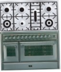 ILVE MT-1207D-MP Stainless-Steel Kuchnia Kuchenka, Typ pieca: elektryczny, rodzaj płyty kuchennej: gaz