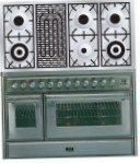 ILVE MT-120BD-MP Stainless-Steel Kitchen Stove, type of oven: electric, type of hob: gas
