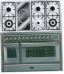ILVE MT-120VD-MP Stainless-Steel Kuchnia Kuchenka, Typ pieca: elektryczny, rodzaj płyty kuchennej: łączny